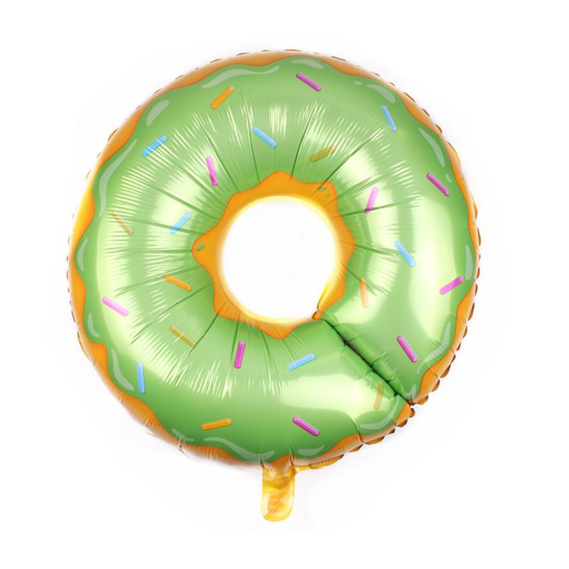 Grüner Donut
