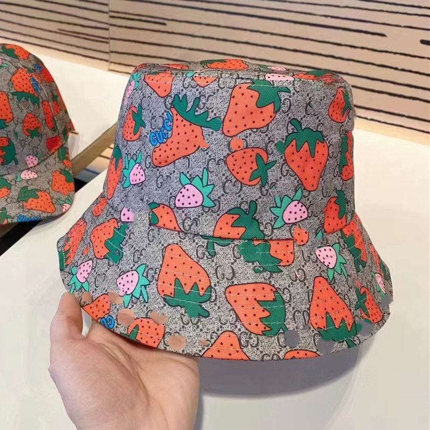 Strawberry Bucket Hat