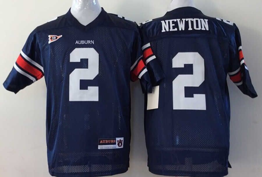 2 Cameron Newton Navy Jersey