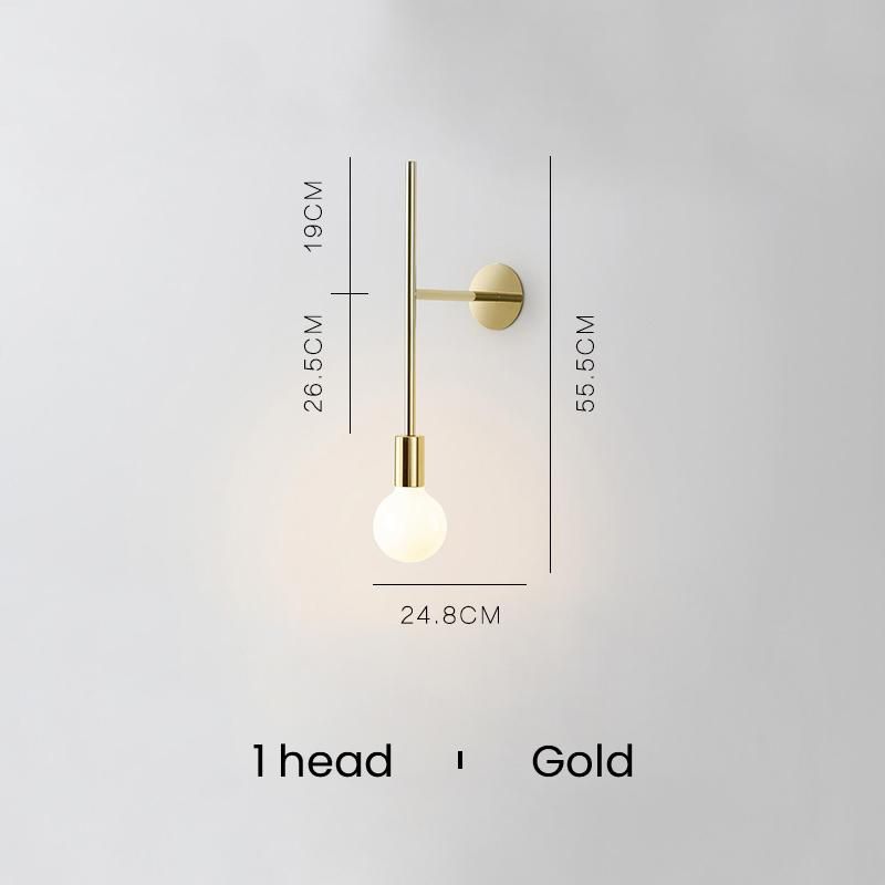 1 głowa Gold Ciepła biała (2700-3500K)