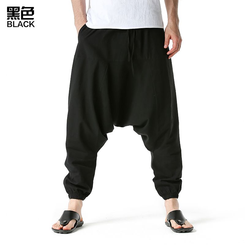 Czarni Joggers Men.