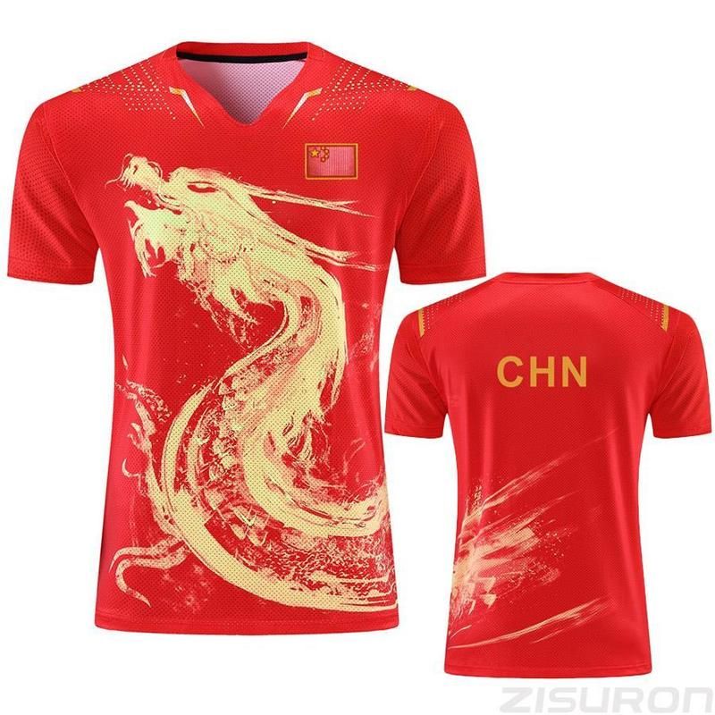 1 chemise rouge drapeau chn