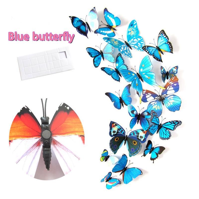 Blue Papillon Chine