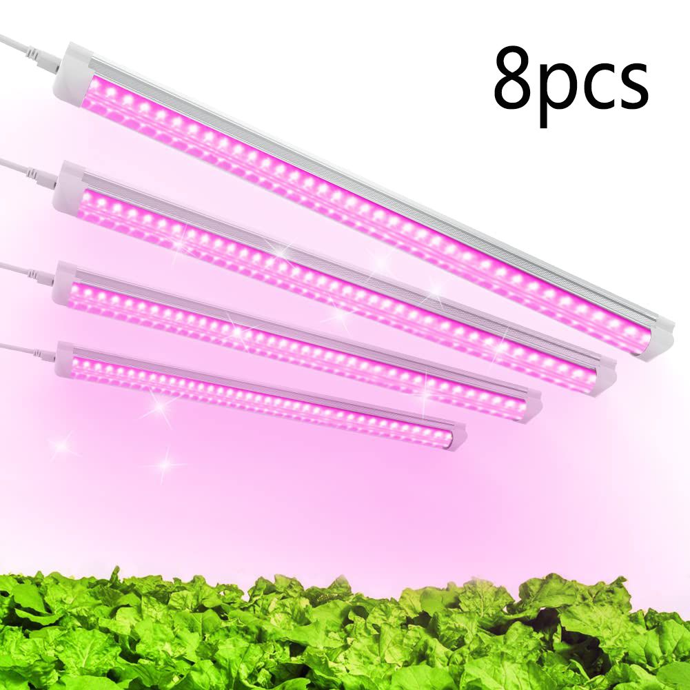 2フィートT8 LED Grow Light（ピンク）