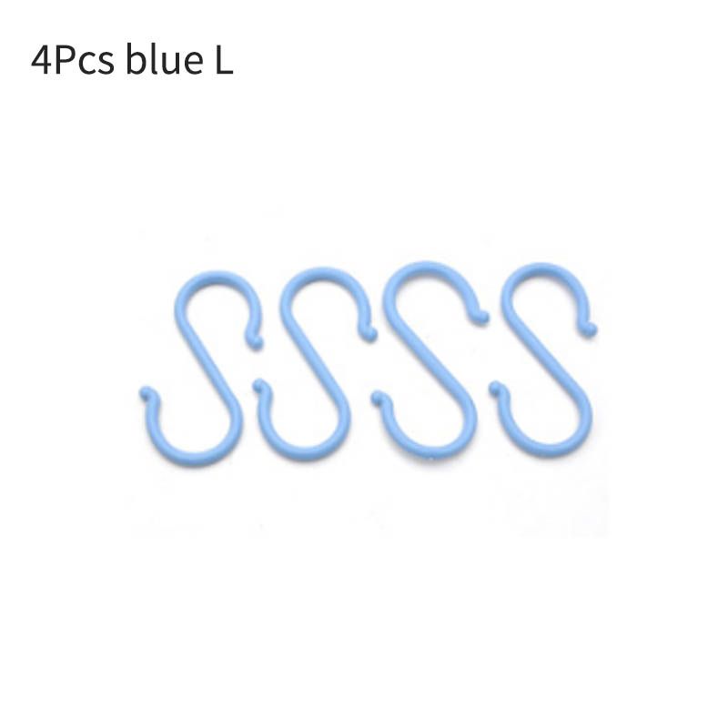 4pcs blå l