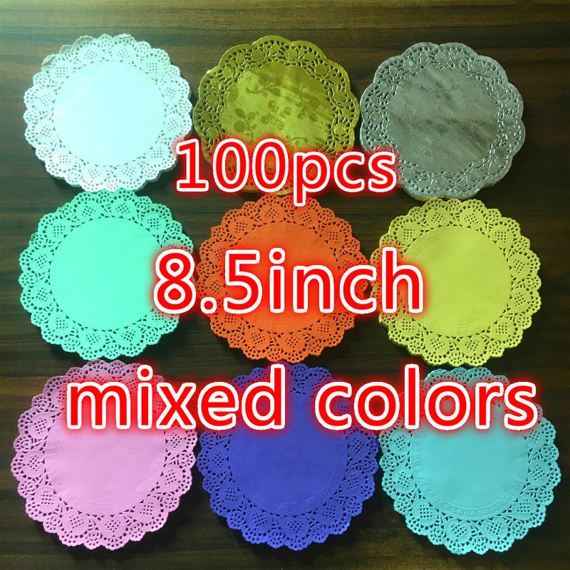 8.5inch 100pcs Mixed-Round