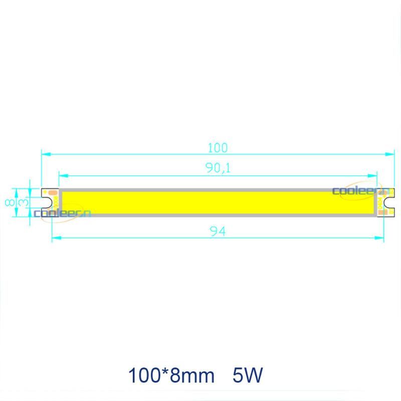 Mavi 10pcs 100x8mm 5W