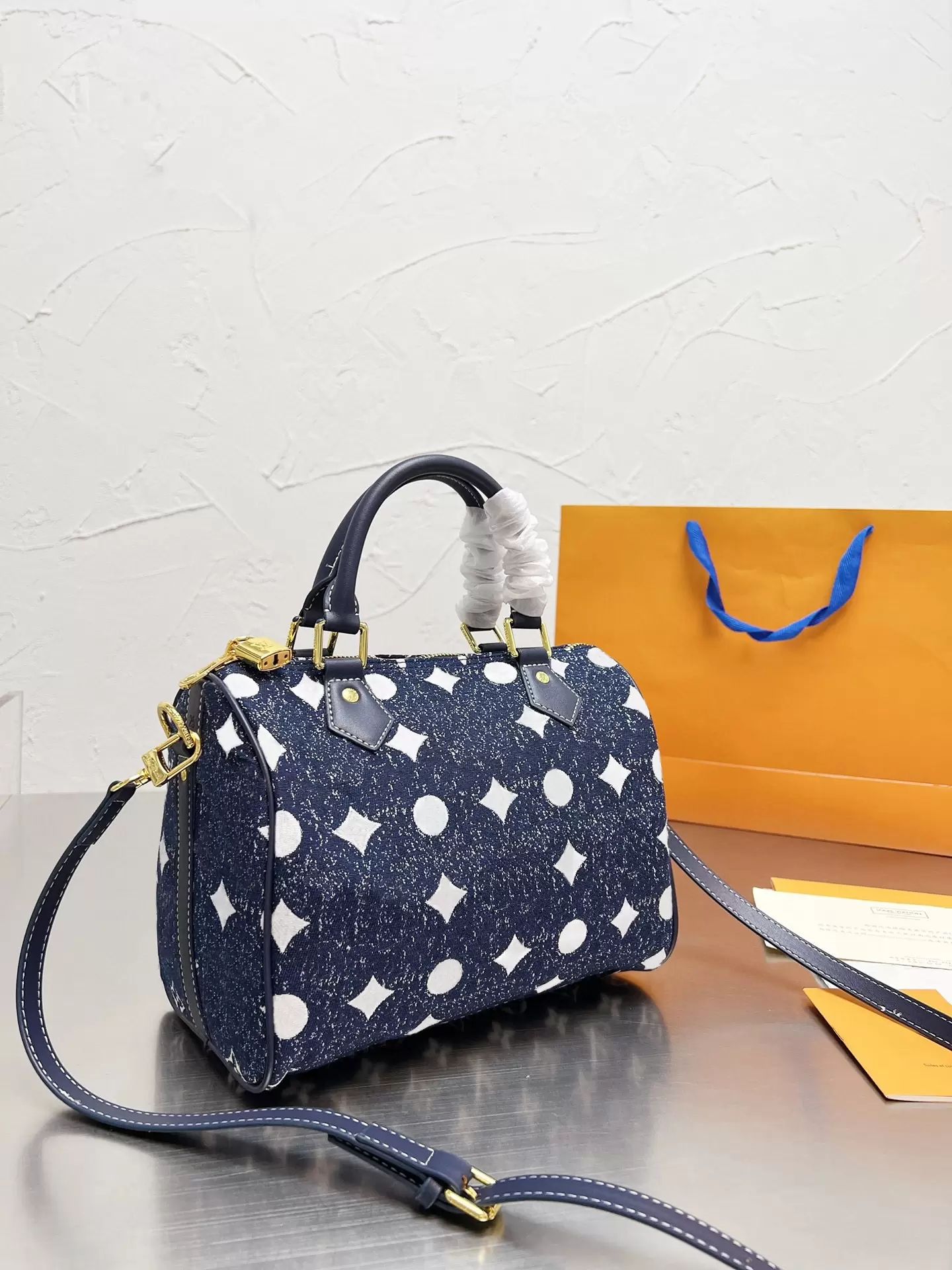 Designer Luxury DAUPHINE MM Shoulder Bag Denim Jacquard Crossbody Bag  M59631 From Luxuryhandbag1, $109.65