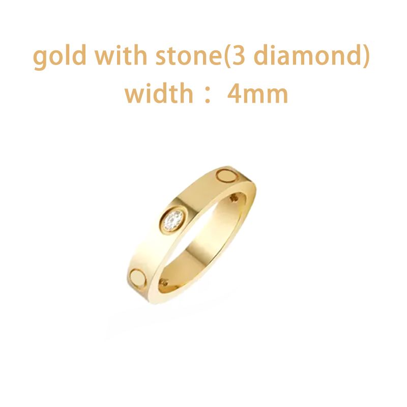 4mm gold stones