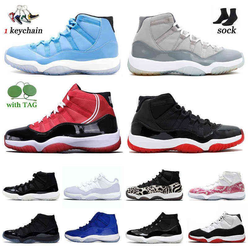 High Bred Cool Grey 11s Jumpman Low UNC Outdoor Shoes 11 Pantone
