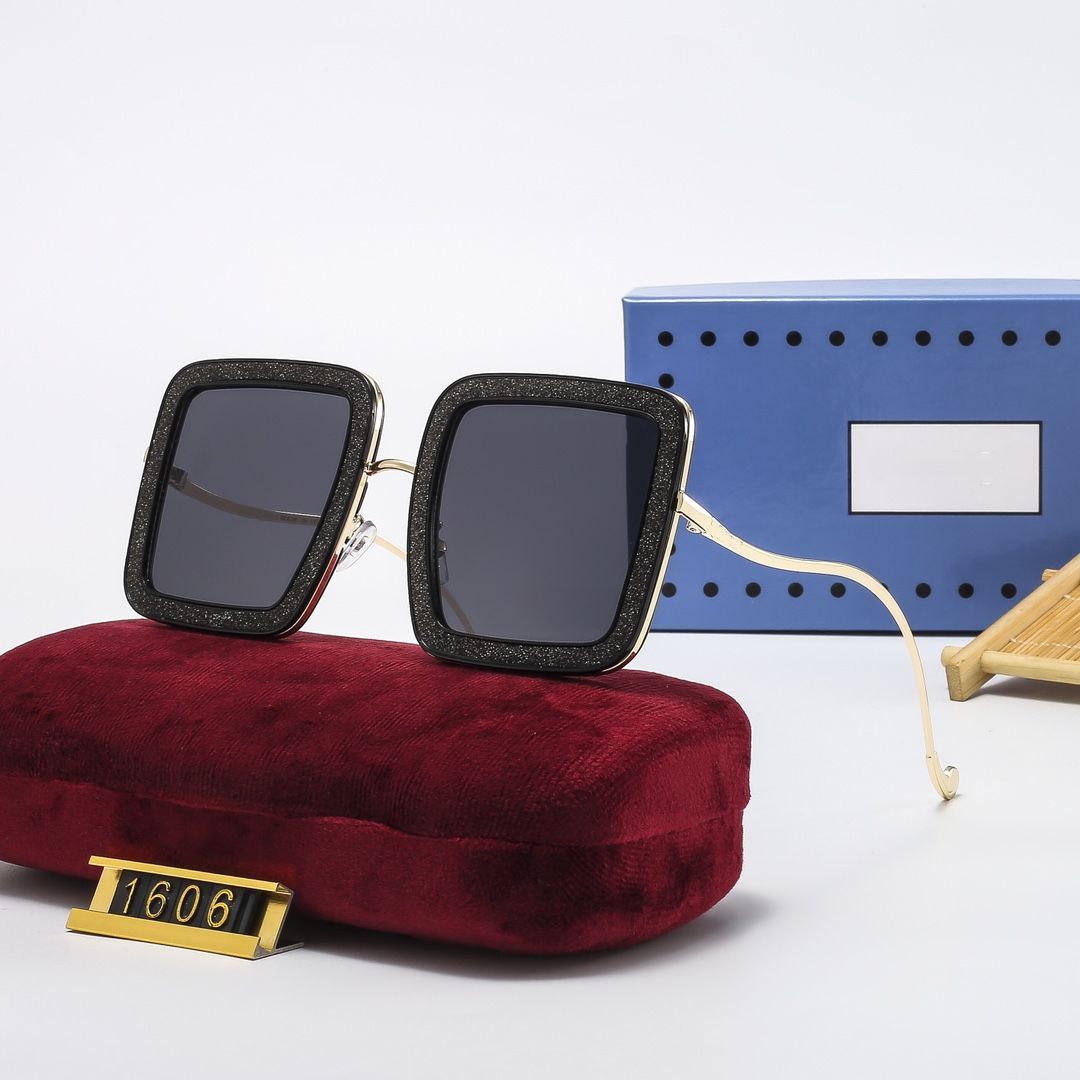 Brand New Sunglasses 2022 Vintage Women's Large Frame Square Shape Sun Glasses Women Cat Eye Fashion Men UV400_voghion.com