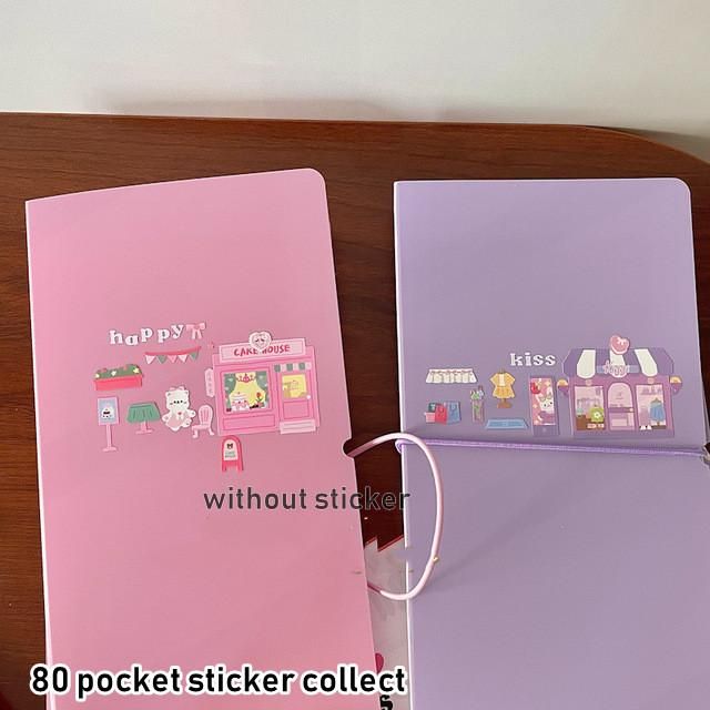 pink sticker book