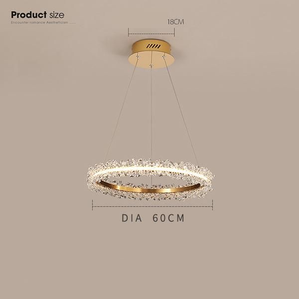 Dia60cm goud koud wit