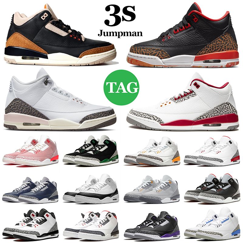 Jumpman 3 3s Men Basketball Shoes 