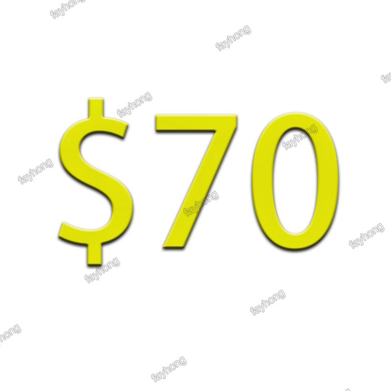 $ 70