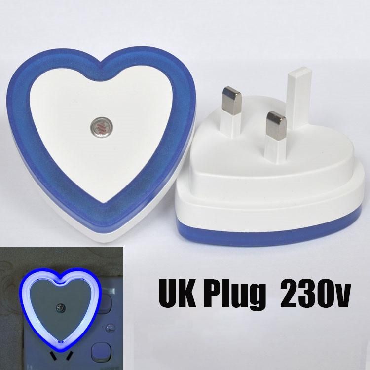 Blue UK Plug 220V