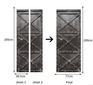 iron door 77x200cm