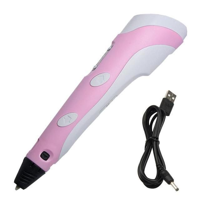 Slechts 1 roze 3d pen