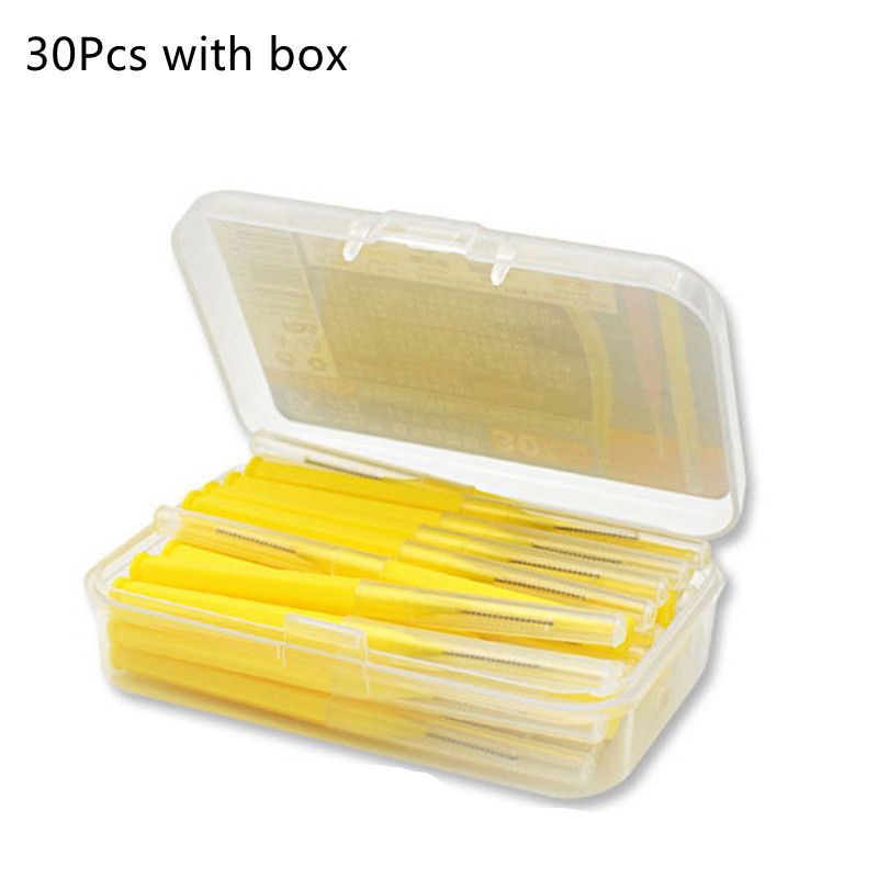 Yellow 30pcs Without