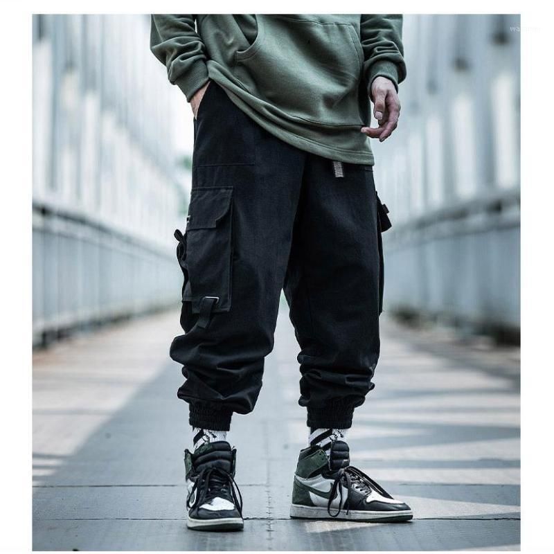 Japanese Style Baggy Cargo Pants Men 