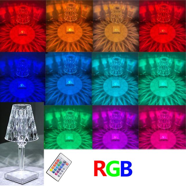 Controle remoto RGB.