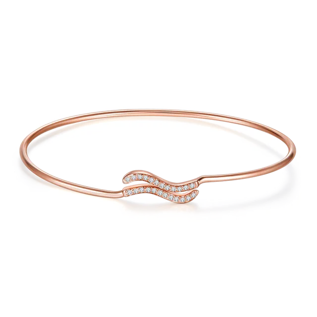 Couleur en or rose blanche Chine 47 mm