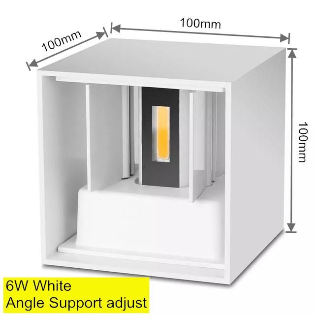 6W blanc extérieur une porcelaine chaude de Chine