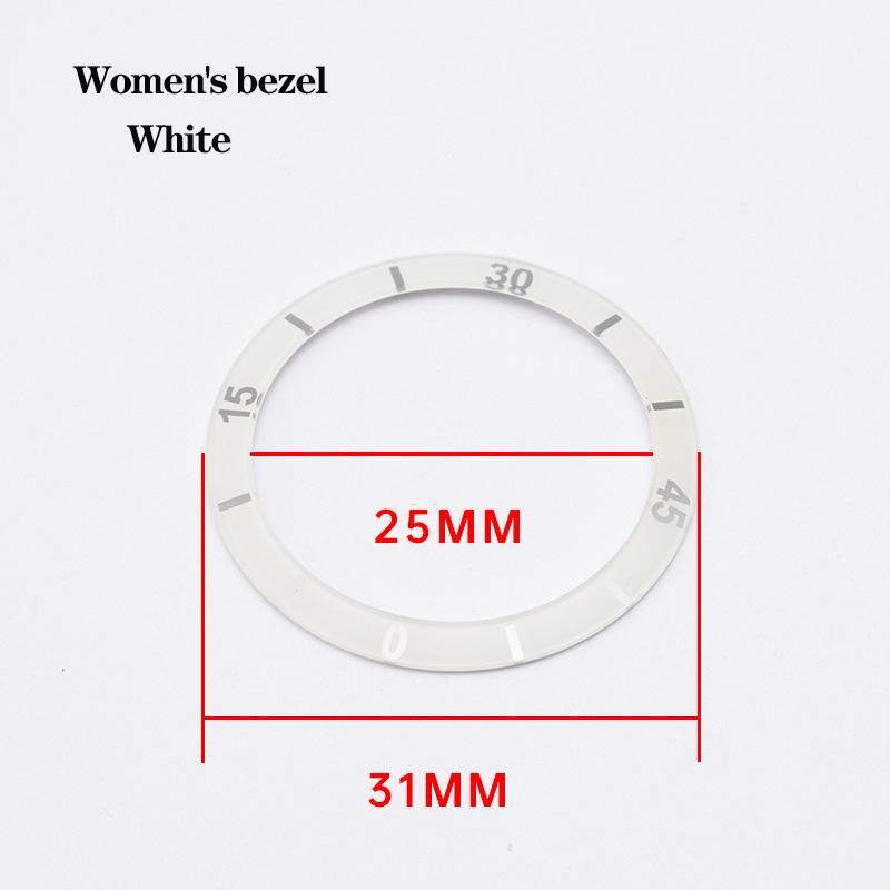 White bezel Men style