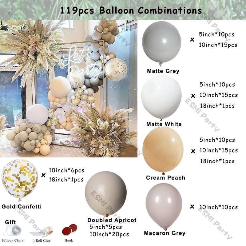 119pcs Ballon-other
