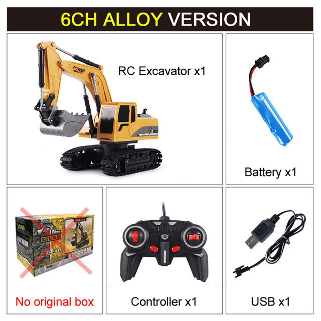 6ch Alloy No Box