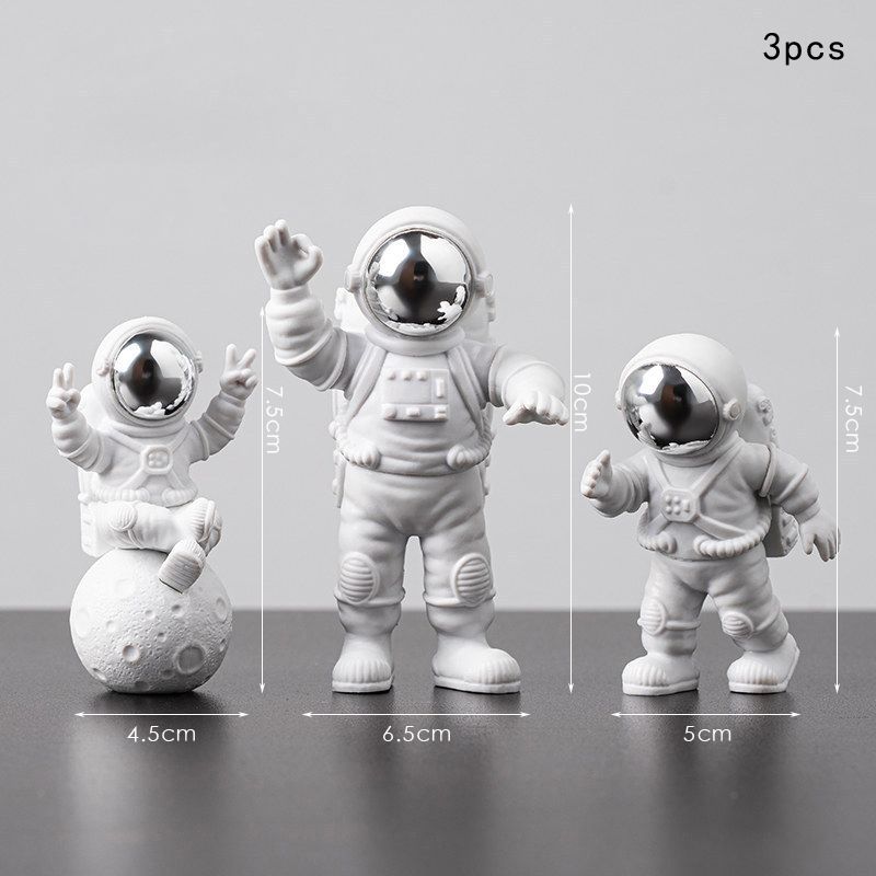 Astronaut Silver 3pc