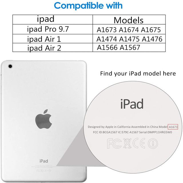 iPad Air 1/2 Pro 9.7#039;#039;