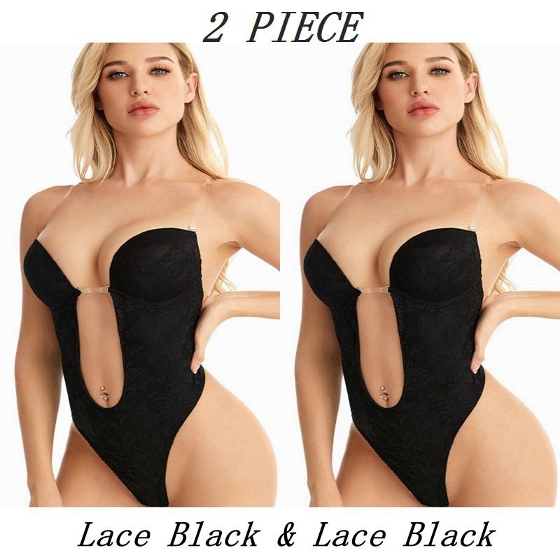 2pcs Lace Black