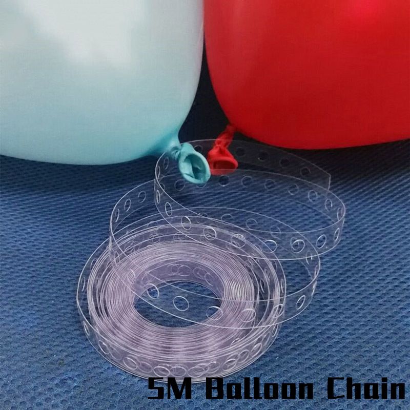 Catena di palloncini da 5 m