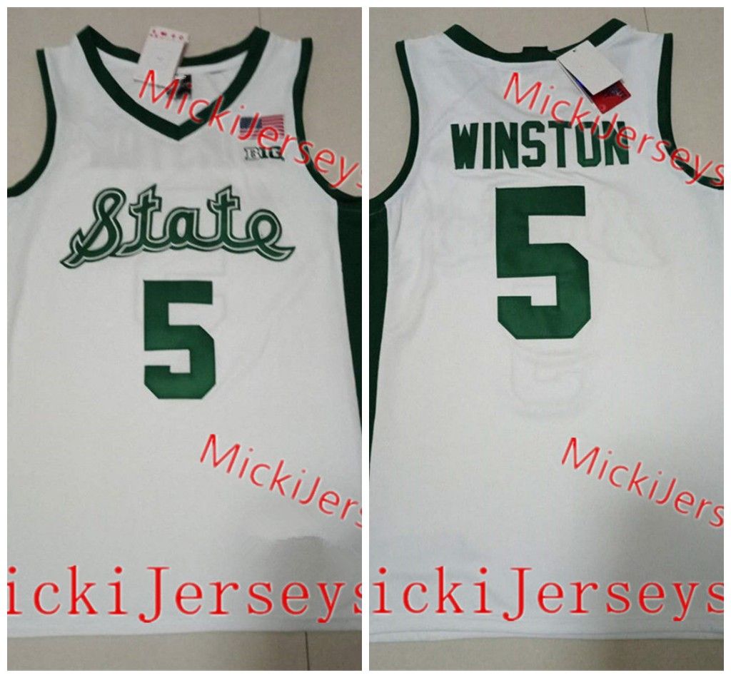 5 Cassius Winston Jersey