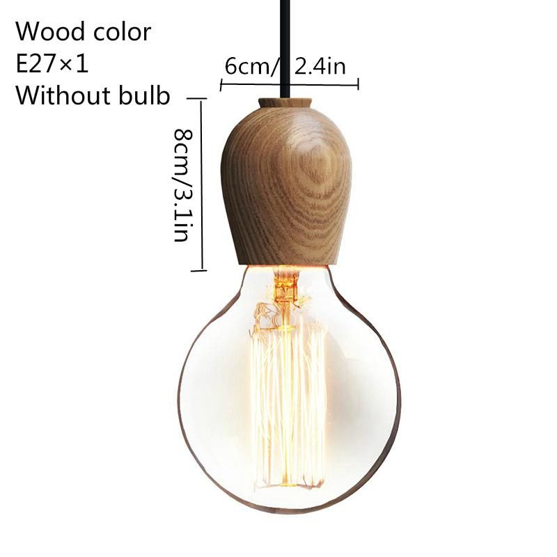 木製ランプ