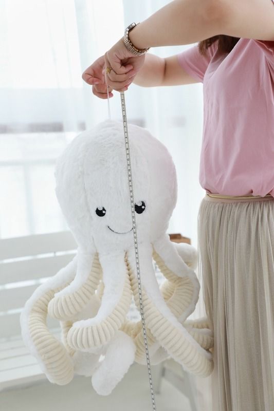 4080cm Lovely Simulation Octopus Pendant Plush Stuffed Toy Soft