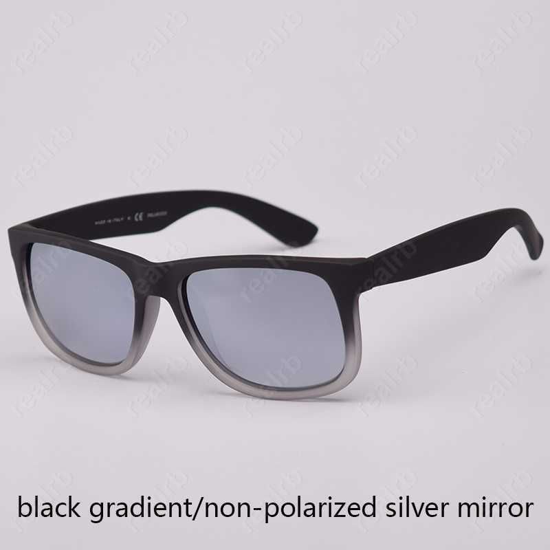 Svart gradient/silver opolariserad