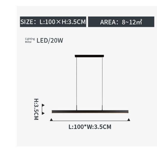 L100CM Ciepłe światło.