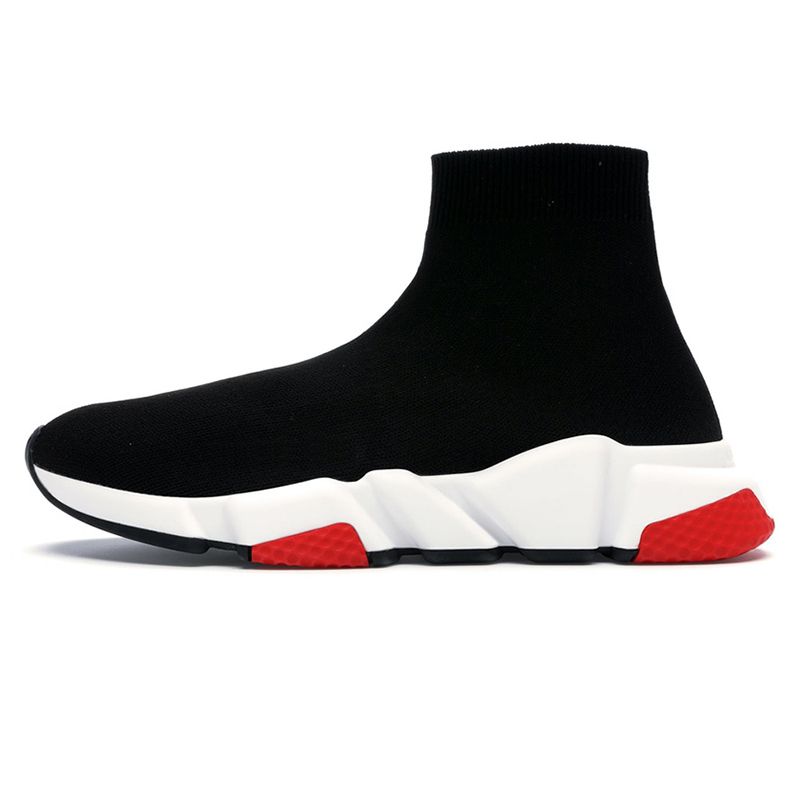 B#7 Black Red Sole 36-45