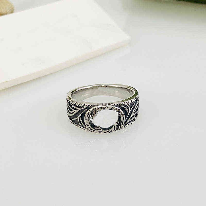 Double g Hollow Ring (narrow Version)