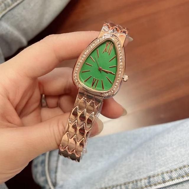 Rose gold green