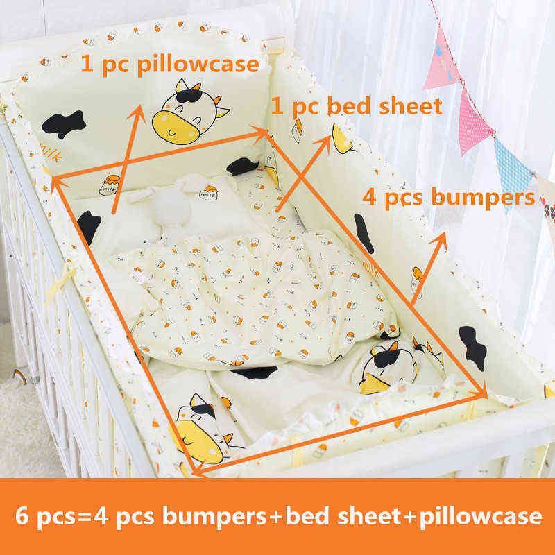 Cow 6pcs-120x65cm