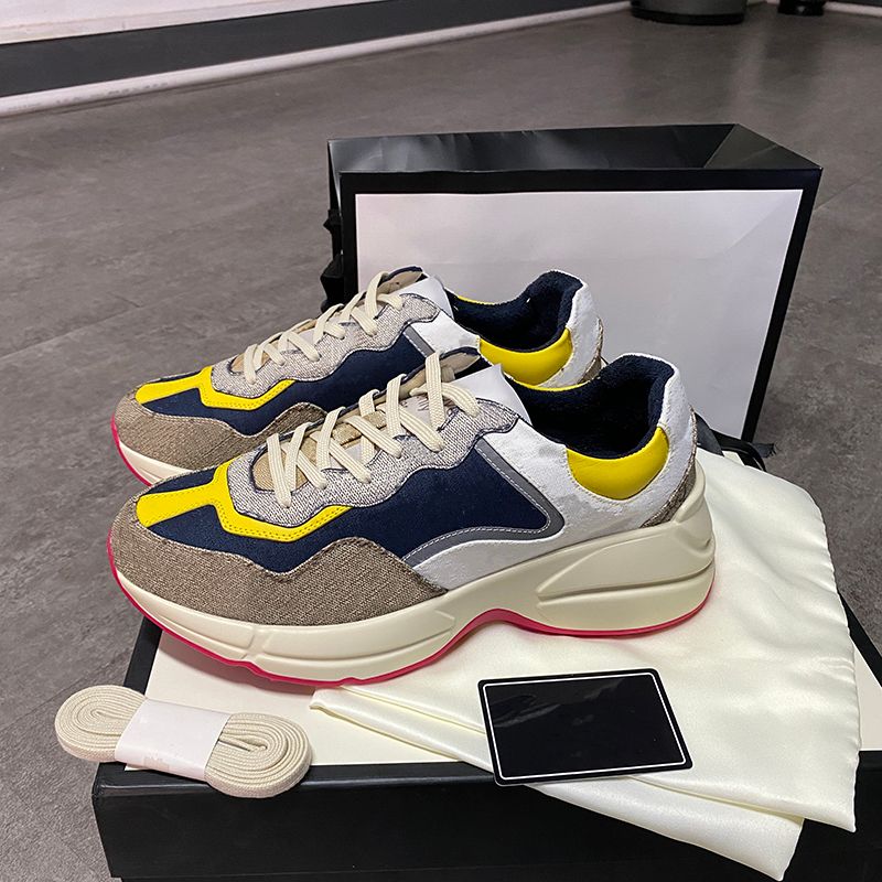 Women's Rhyton Sneakers Men Shoe High 