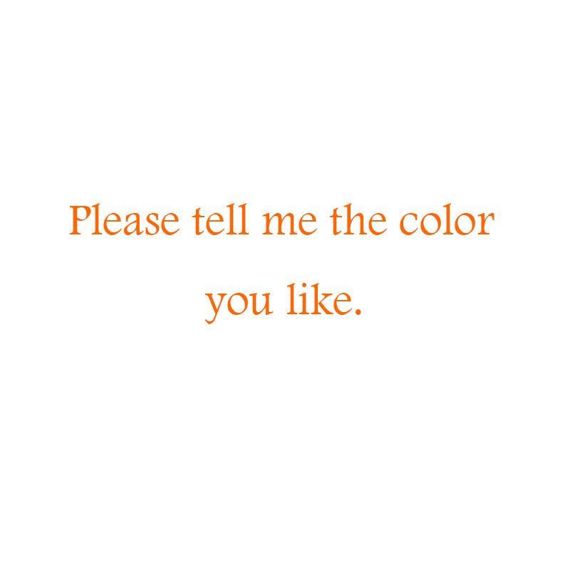 The color you like