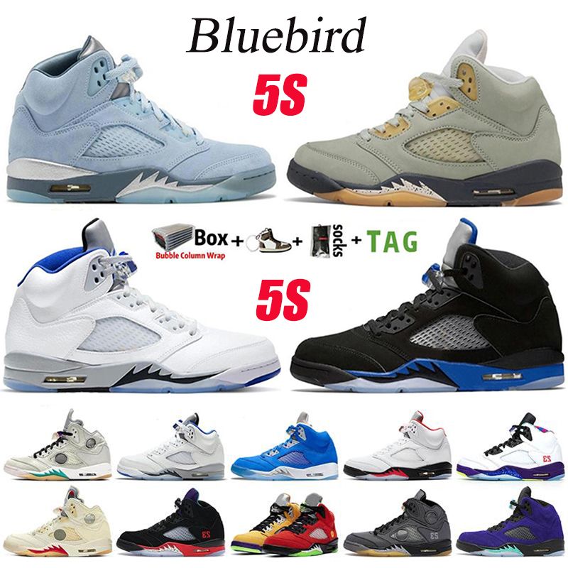 Mens Basketball Shoes High OG 5 5s Jade 