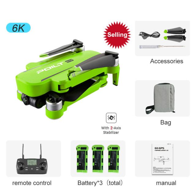 Green+Portable Bag+3 Battery