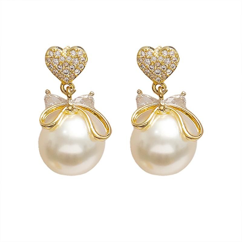 Boucles d'oreilles perle