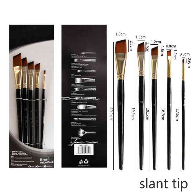 5pcs Slant Tip