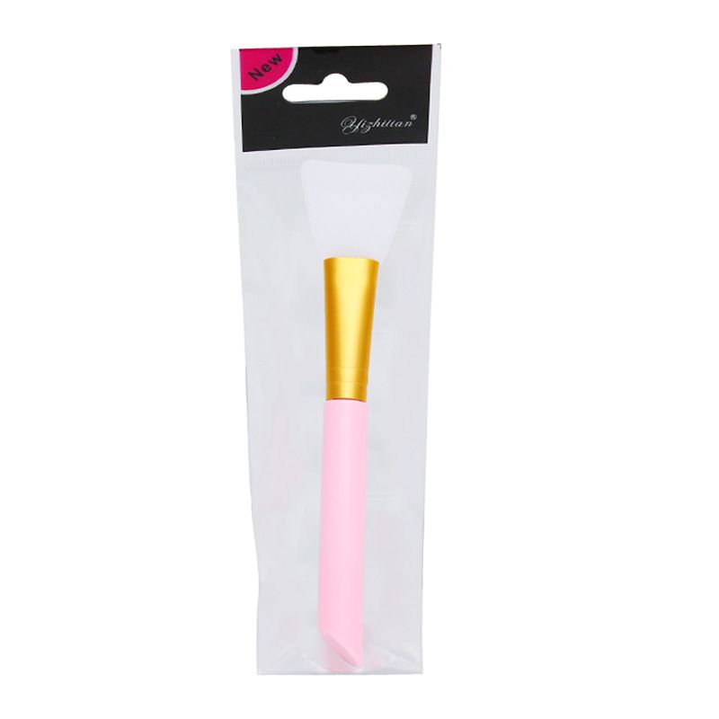 pinceau en silicone rose